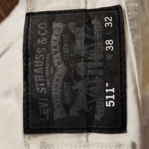 LEVIS Strauss White Jeans